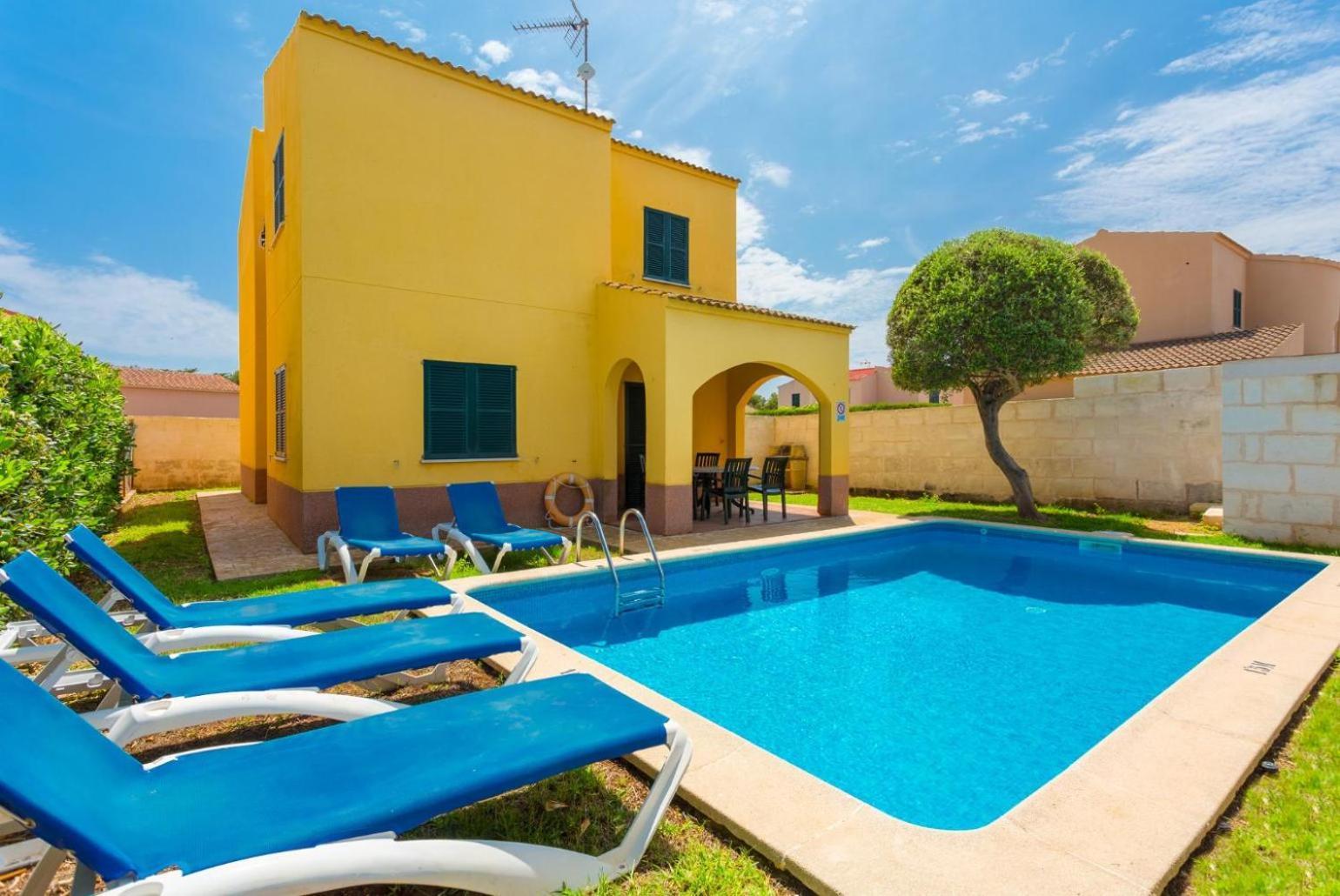 Villa La Luna Cala'N Blanes  Екстериор снимка